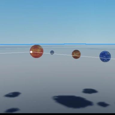 Solar system history (RE BACK) icon