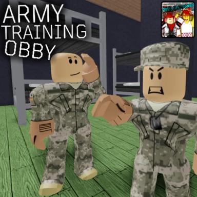 Thumbnail for Army Training Obby!  Game