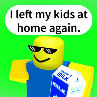 [⭐ 500 STAGES!] find milk & leave your kids obby 2 icon