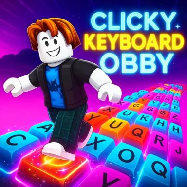 Clicky Keyboard OBBY! (NEW!) icon