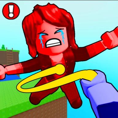 Thumbnail for Fling A Friend! [2 Player Obby] Game