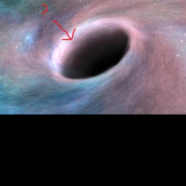 Fall through a black hole!  icon