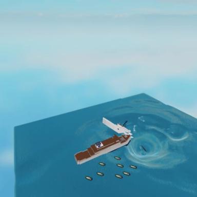 Sinking Ship In Whirl Pool icon