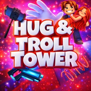 Thumbnail for Hug & Troll Tower [⬆️] Game