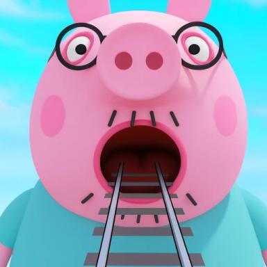 Thumbnail for Super Fun Cart Ride Obby Game