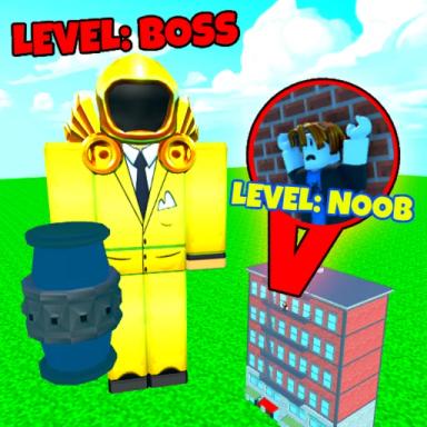 Thumbnail for EASY BUTTON GROW OBBY! ⬆️⬇️ Game