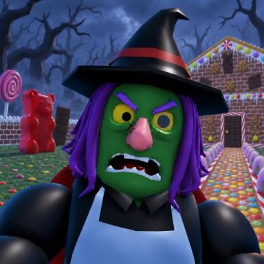 Thumbnail for ESCAPE CANDY WITCH! (SCARY OBBY) Game