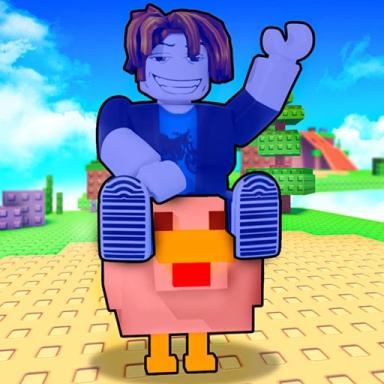 Thumbnail for Chicken Jockey [2 Player Obby] Game