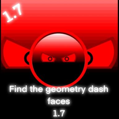Thumbnail for Find the geometry dash faces 1.9 (295) Game