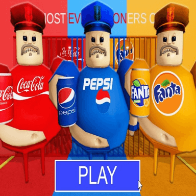 Thumbnail for COLA VS PEPSI VS FANTA BARRY'S PRISON RUN! (OBBY) Game
