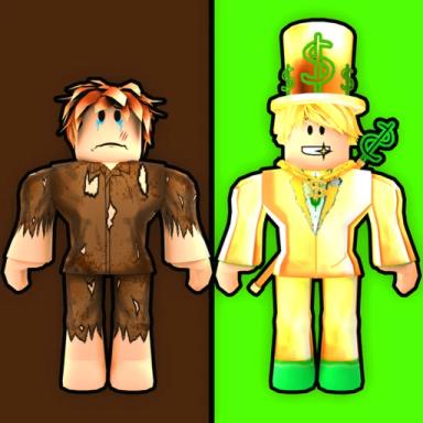 Thumbnail for Rich or Poor Obby Game
