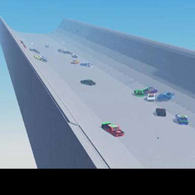 Nascar Down Hill Half Pipe!!! icon