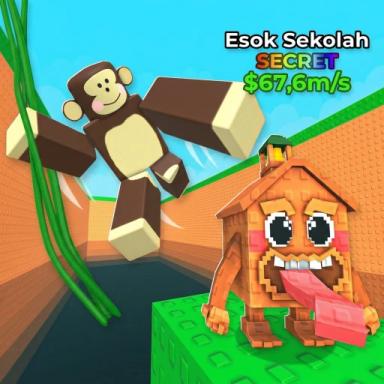 Thumbnail for Become A Monkey For Brainrots! Game