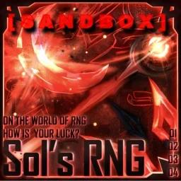 [9 HOURS]Sol's RNG SANDBOX [EON-1] icon