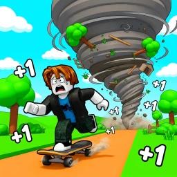 🌪️+1 Speed Skateboard vs TORNADO icon