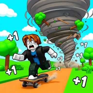 Thumbnail for 🌪️+1 Speed Skateboard vs TORNADO Game