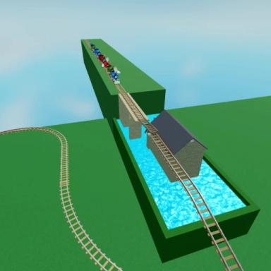 Thumbnail for Drive Thomas Into The Exploding Shed! [Reupload] Game