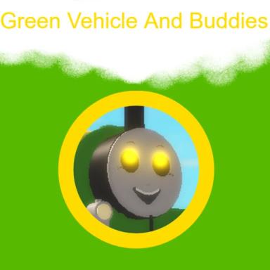 Green Vehicle And Buddies icon