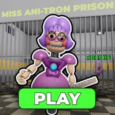 Thumbnail for MISS ANI-TRON PRISON RUN! (Obby) Game