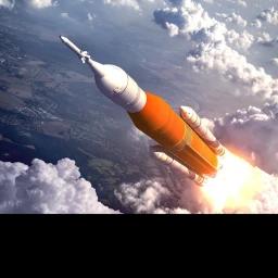 Fly a rocket into outer space 🚀 icon