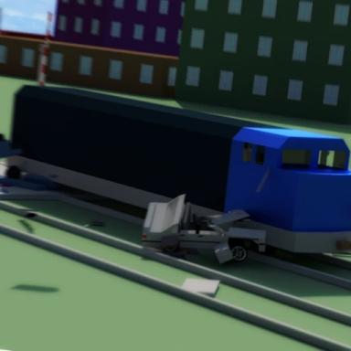 Thumbnail for Trains VS Cars 2 [MORE CARS] Game