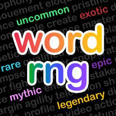 word rng 🎲 icon