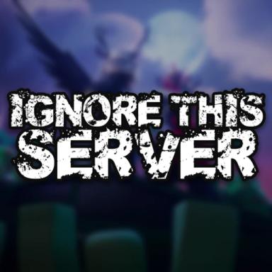 Ignore this server icon