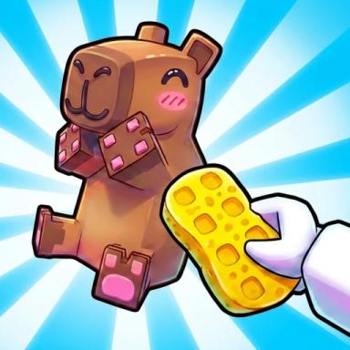 Thumbnail for Clean Capybaras 🧽 Game