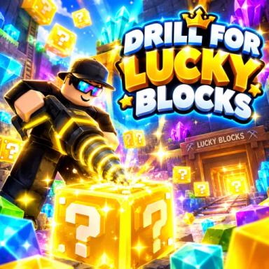 Thumbnail for Drill for Lucky Blocks Game