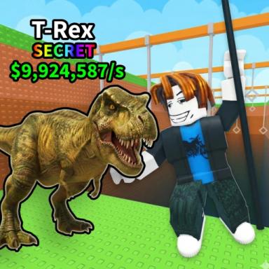 Thumbnail for Swing Obby for Dinosaurs! Game