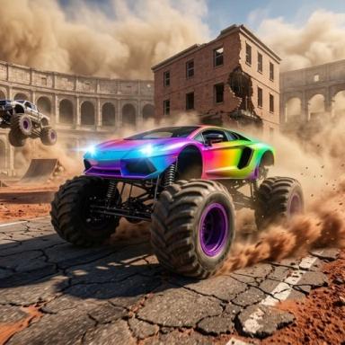 Thumbnail for Monster Truck Super Arena Game