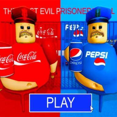 Thumbnail for COCA-COLA Vs PEPSI BARRY'S PRISON RUN! (OBBY) Game