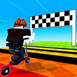 Thumbnail for [W33] Obby But You're on a Scooter Game