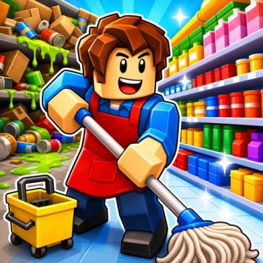 Thumbnail for Clean the Market Game