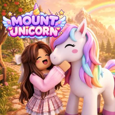 Thumbnail for [NEW🦄🐟 x 300] UNICORN MOUNT OBBY  Game