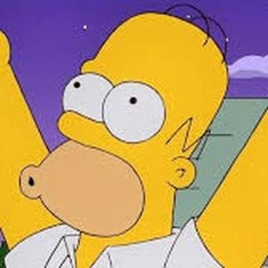 Homer drops his donut D'oh OBBY (Big Update) icon