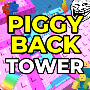 Thumbnail for Boys and Girls PIGGYBACK Troll Tower 😁 Game