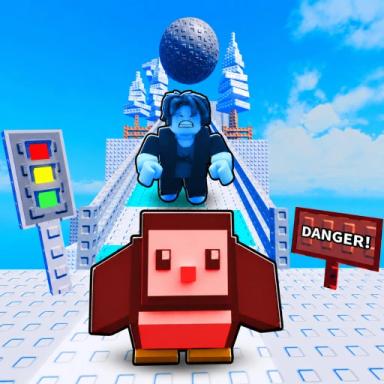 Thumbnail for Carry a Penguin🐧 [2 Player Obby] Game