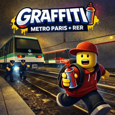 Graffiti Metro Paris + RER (Spray Paint) icon