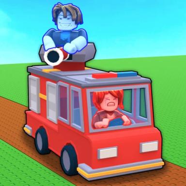 Thumbnail for Fire Truck [2 Player Obby] Game