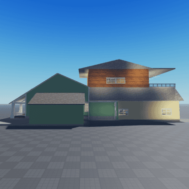 Mega Suburban House with Ceiling Fans icon