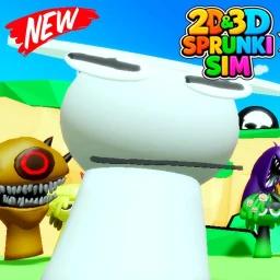 Thumbnail for 3D & 2D SPRUNKI SIM ✨ Sprunki Fans Game