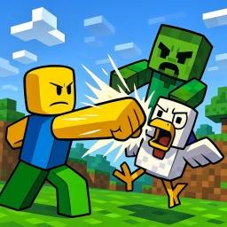 Thumbnail for Yeet A Chicken Jockey Game