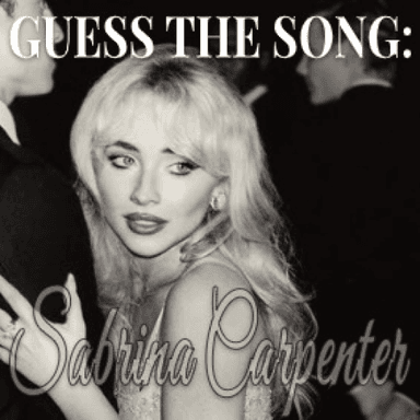 GUESS THE SONG: Sabrina Carpenter 🩵 icon