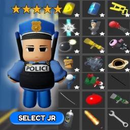 Thumbnail for [FREE POWER!] POLICE JR 2 PLAYER ESCAPE PRISON! Game