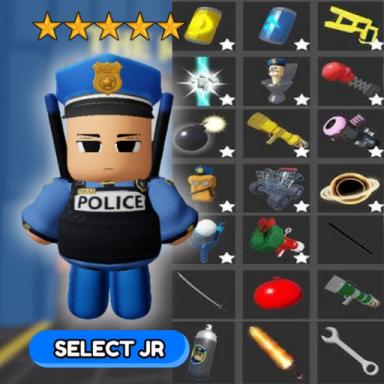 Thumbnail for [FREE POWER!] POLICE JR 2 PLAYER ESCAPE PRISON! Game