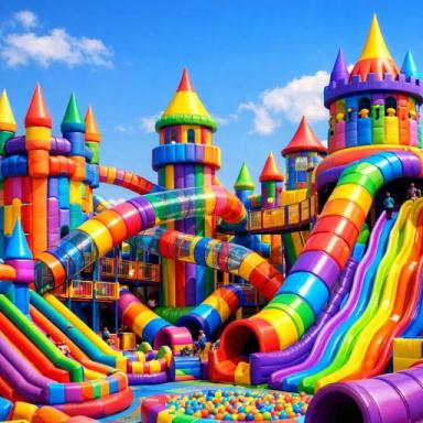 Thumbnail for [🌈] Playground Playplace [🏰]BOUNCY CASTLE! Game