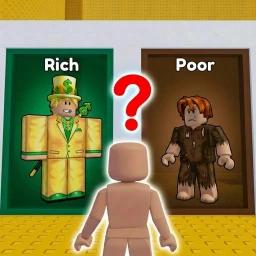 Would You Rather : Rich Or Poor Oufit Tower 💸 icon
