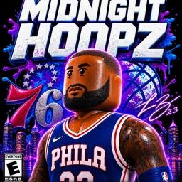 Thumbnail for MIDNIGHT HOOPZ (PARK COMING SOON) Game