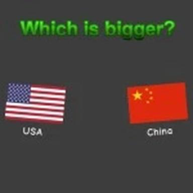Which Country is Bigger? [Geography Game] icon
